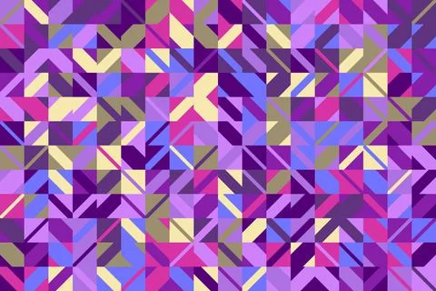 Geometrical pattern webpage background - colorful vector design Stock Illustration