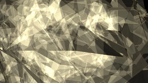 Geometrical Plexus Digital Futuristic abstract fractal plexus pattern. 库存影片 344088313