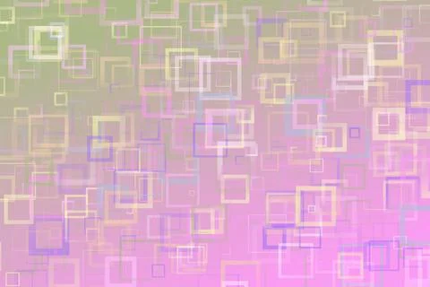 Geometrical random gradient abstract square web site background Stock Illustration