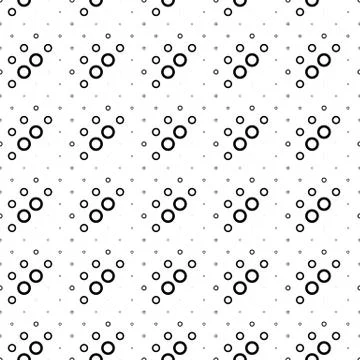 Geometrical ring pattern background - abstract vector design Stockillustratie