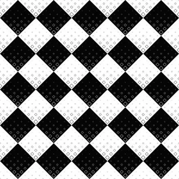 Geometrical seamless diagonal square pattern background design Stock Illustration