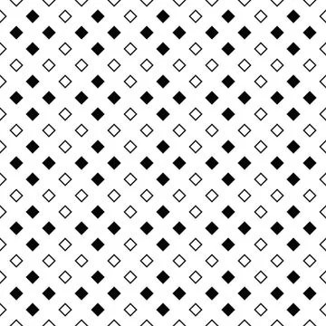 Geometrical seamless diagonal square pattern background design Stock Illustration