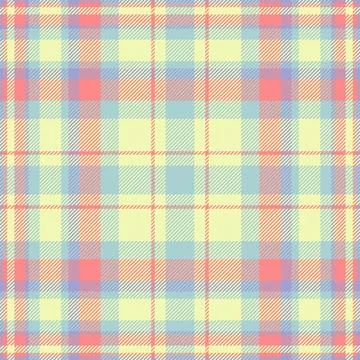 Geometrical seamless fabric pattern, image vector textile plaid. Brand tart.. Stock Illustration