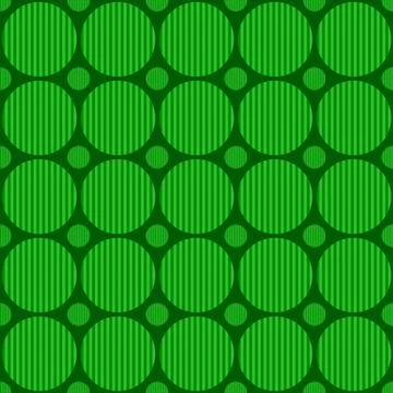 Geometrical seamless pattern - vector circle background Stock Illustration