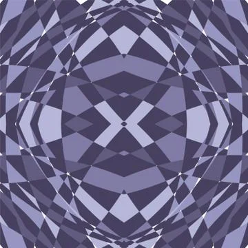 Geometrical seamless repeating pattern in blue and white Stock Illustration