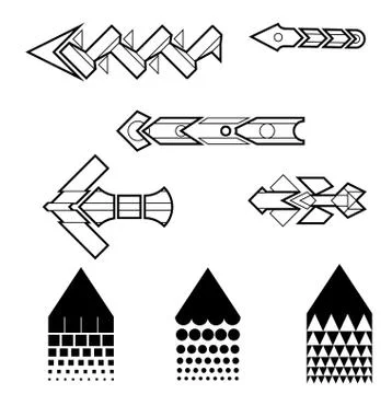 Geometrical shapes Stock Illustration