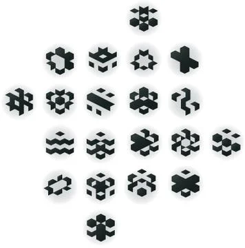 Geometrical shapes Stock Illustration