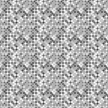 Geometrical square pattern background - gray abstract vector design Illustrazione stock