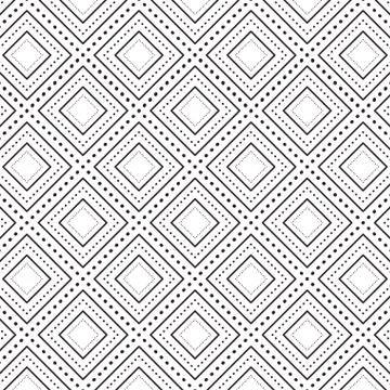 Geometrical square pattern background Stock Illustration