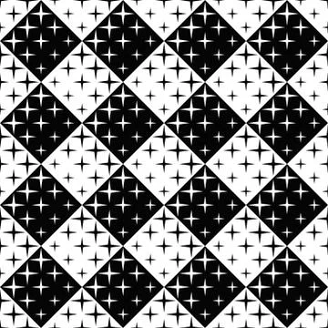 Geometrical star pattern background - abstract vector illustration イラスト素材