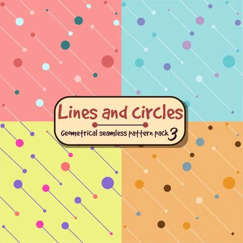 Geometrical technology seamless pattern with diagonal dots and lines. Stock Illustration