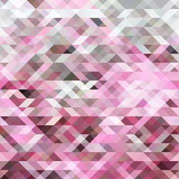Geometrical vector background gray pink Stock Illustration