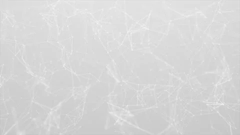 Geometrical White  Plexus background Stock Illustration