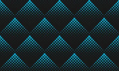 Geometrically distributed dots 스톡 일러스트