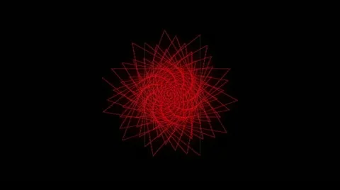 GeometricAnimation01 v2 Stock Footage 12239419