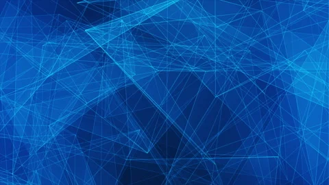 Geometrics Wireframe Lines Animated background Stock Footage 244863296