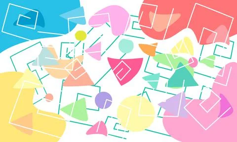 Geometrict abstract background2 Stock Illustration