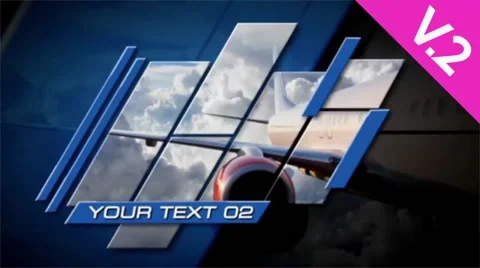 GeometriX Display (V.2) - After Effects Template After Effects stock