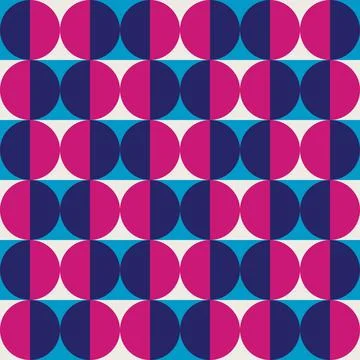 Geometry abstract pattern swiss style. Modern vector graphic artwork simple Stock Illustration