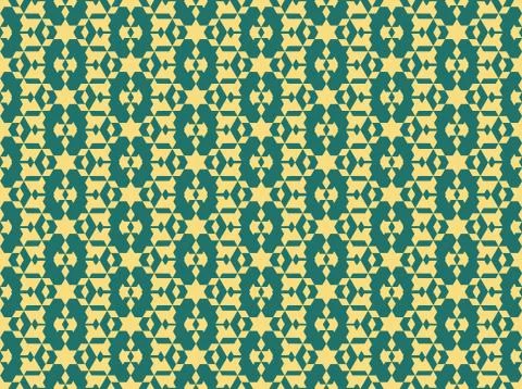 Geometry and  pattern on a seamless spring pattern. Illustrazione stock