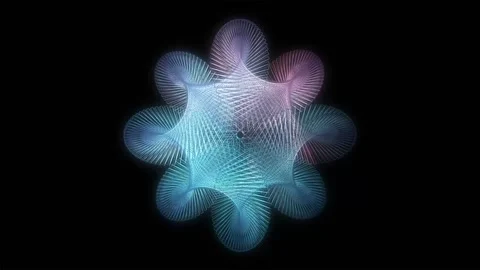 Geometry Animation Stockbeeldmateriaal 137499879