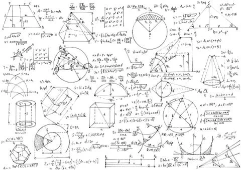 Geometry background Stock Photos