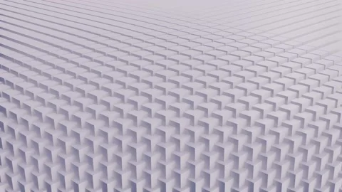 Geometry Background Video, Cube White Motion Background Loop Stock Footage 232386499