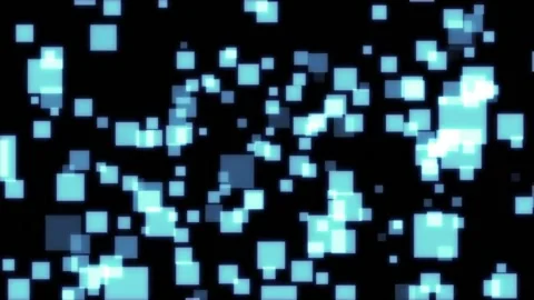 Geometry Blue Square Motion Background Video stock 165933056