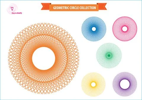 Geometry circle Stock Illustration