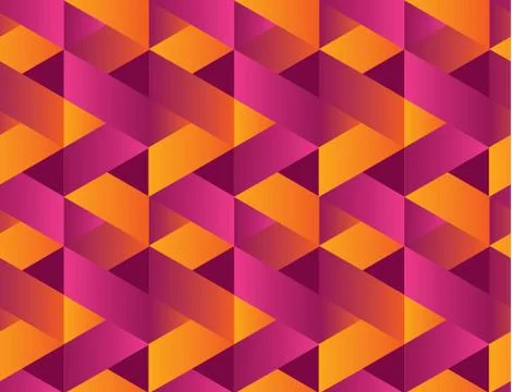 Geometry colorful abstract seamless pattern Illustrazione stock