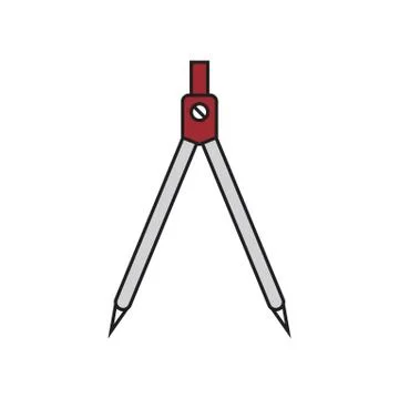 Geometry compass Stock Illustration