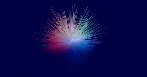 GEOMETRY CUBE ANIMATION ON SPHERE (3D RENDERRING) Stock Footage 171711772