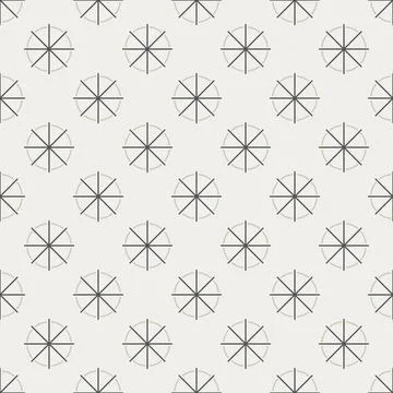 Geometry Education colored pattern. Education vector seamless background Stock Illustration