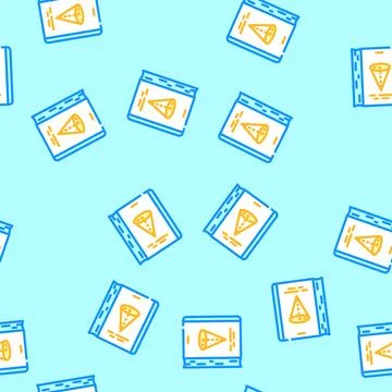 Geometry education science vector seamless pattern Stock Illustration