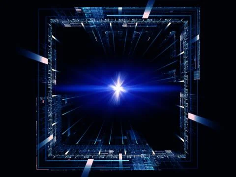 Geometry of energy Stock Illustration