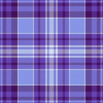 Geometry fabric pattern check, cold tartan vector seamless. Teenage plaid b.. Stock Illustration