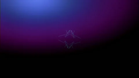 Geometry frame animation design 스톡 동영상 132594406