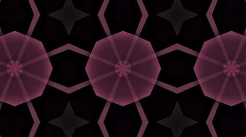 Geometry glow illustration Illustrazione stock
