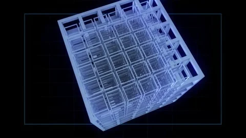Geometry Grid 09 Stock-Footage 293916808