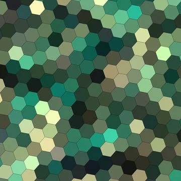 A Geometry hexagon wall texture background multicolor honeycomb pattern wallpape Stock Illustration