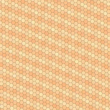 A Geometry hexagon wall texture background multicolor honeycomb pattern wallpape Stock Illustration