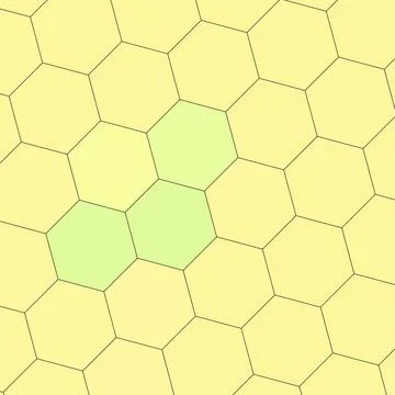 A Geometry hexagon wall texture background multicolor honeycomb pattern wallpape Stock Illustration