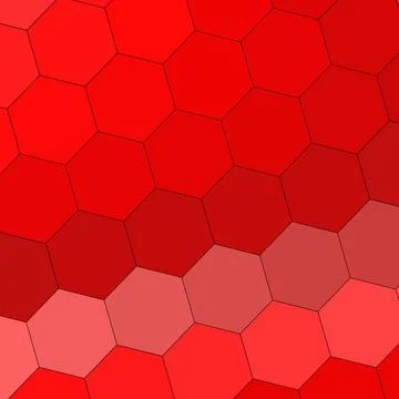A Geometry hexagon wall texture background multicolor honeycomb pattern wallpape Stock Illustration