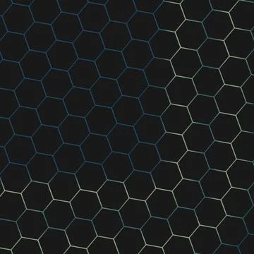 A Geometry hexagon wall texture background honeycomb pattern wallpaper Stock Illustration