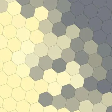 A Geometry hexagon wall texture background multicolor honeycomb pattern Stock Illustration