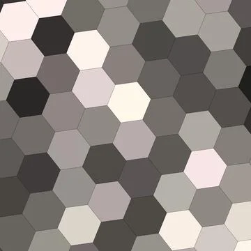 A Geometry hexagon wall texture background multicolor honeycomb pattern Stock Illustration