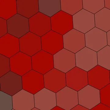 A Geometry hexagon wall texture background multicolor honeycomb pattern Stock Illustration