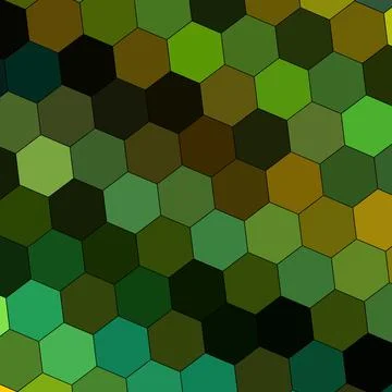 A Geometry hexagon wall texture background multicolor honeycomb pattern Stock Illustration