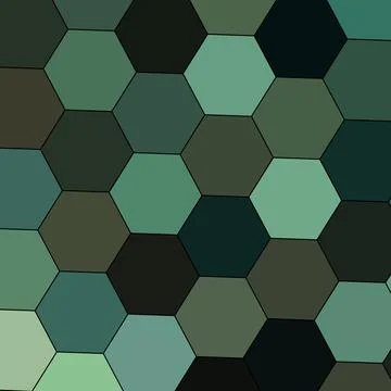 A Geometry hexagon wall texture background multicolor honeycomb pattern Stock Illustration