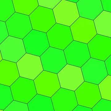A Geometry hexagon wall texture background multicolor honeycomb pattern wallpape Stock Photos
